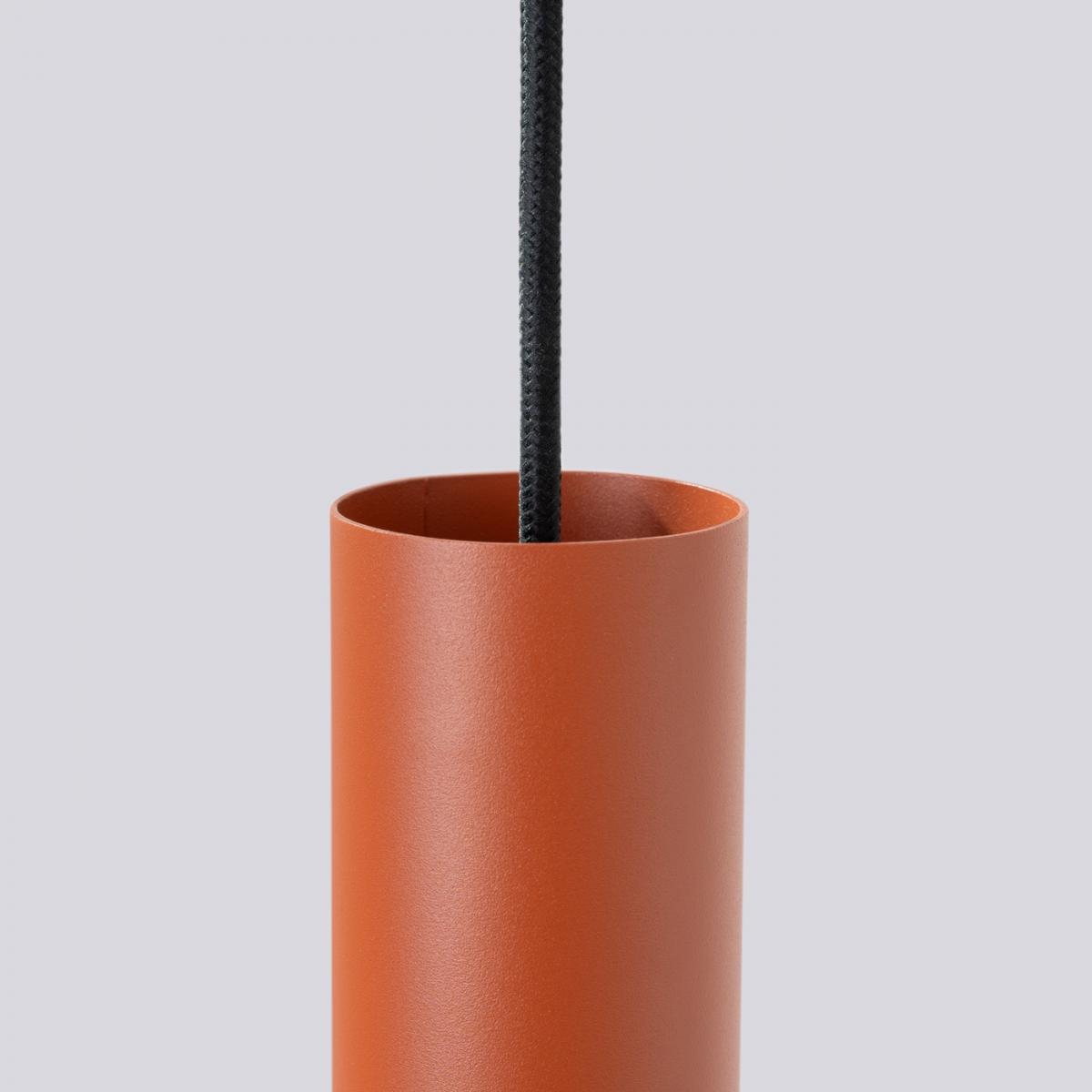 Sollux Lámpara colgante LAGOS 3L rojo ocre N/A