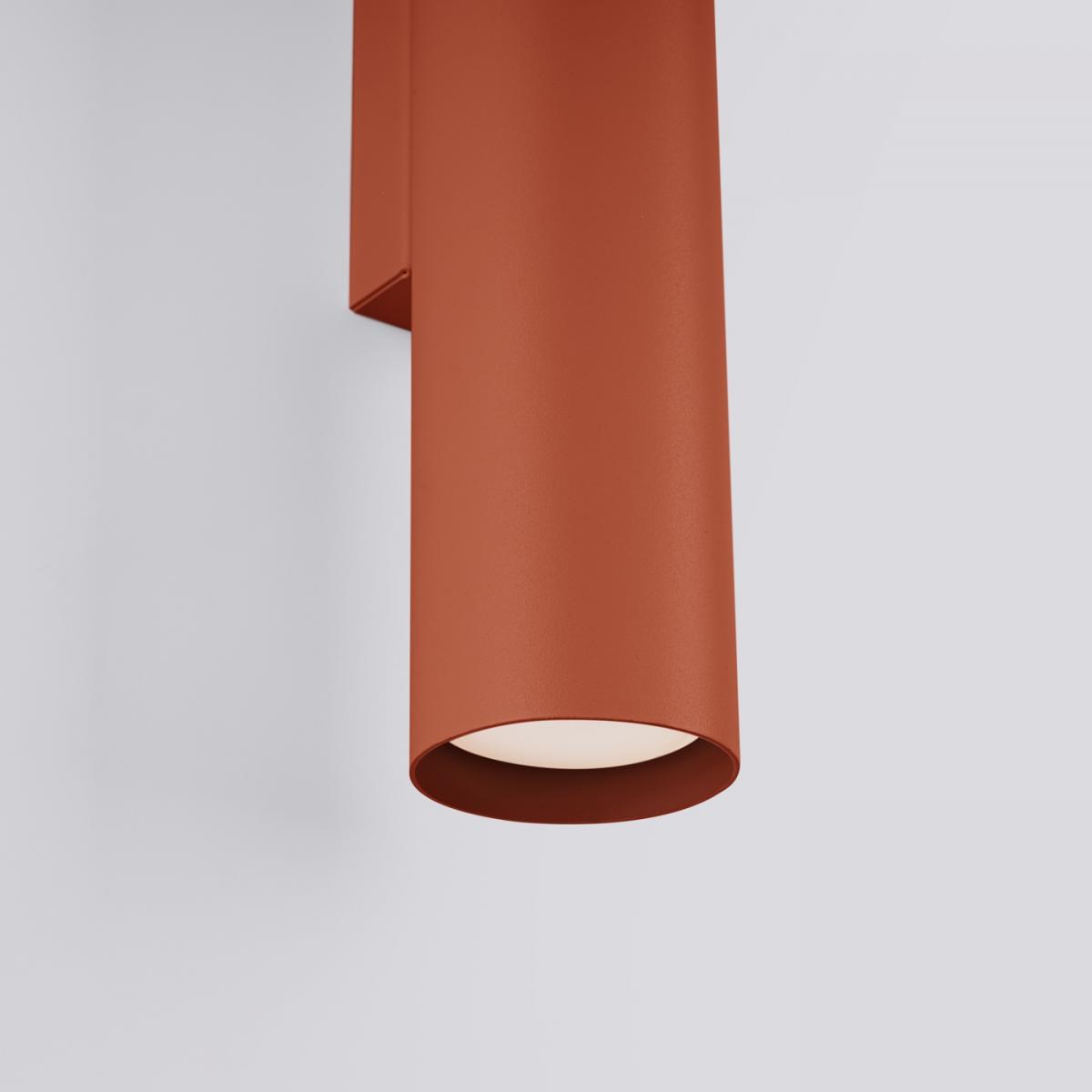 Sollux Aplique LAGOS 2 rojo ocre N/A