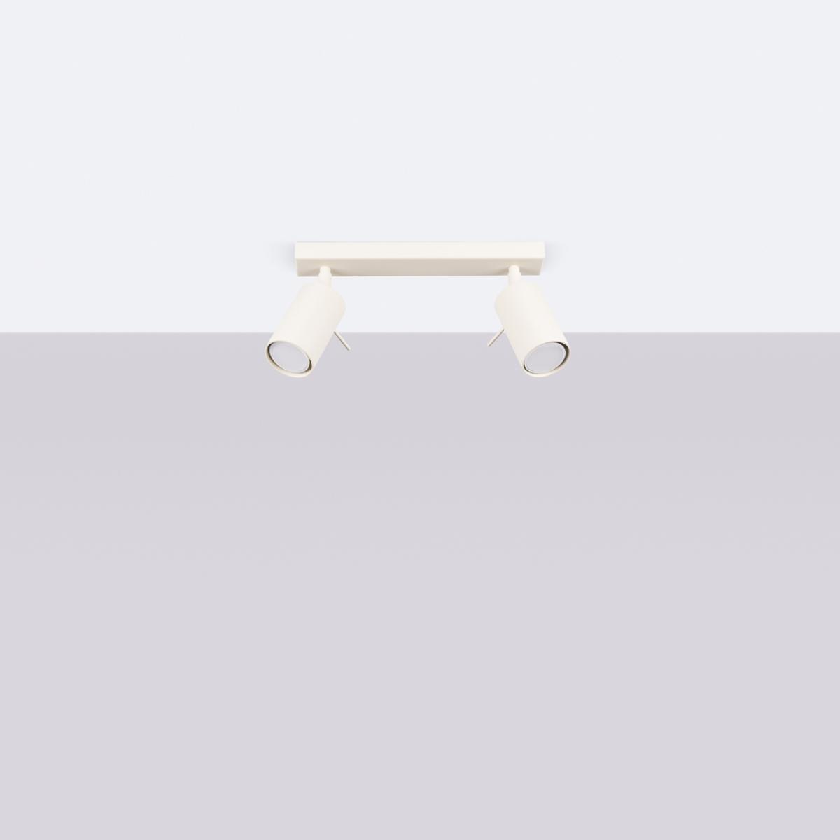 Sollux Lámpara de techo RING 2 beige N/A