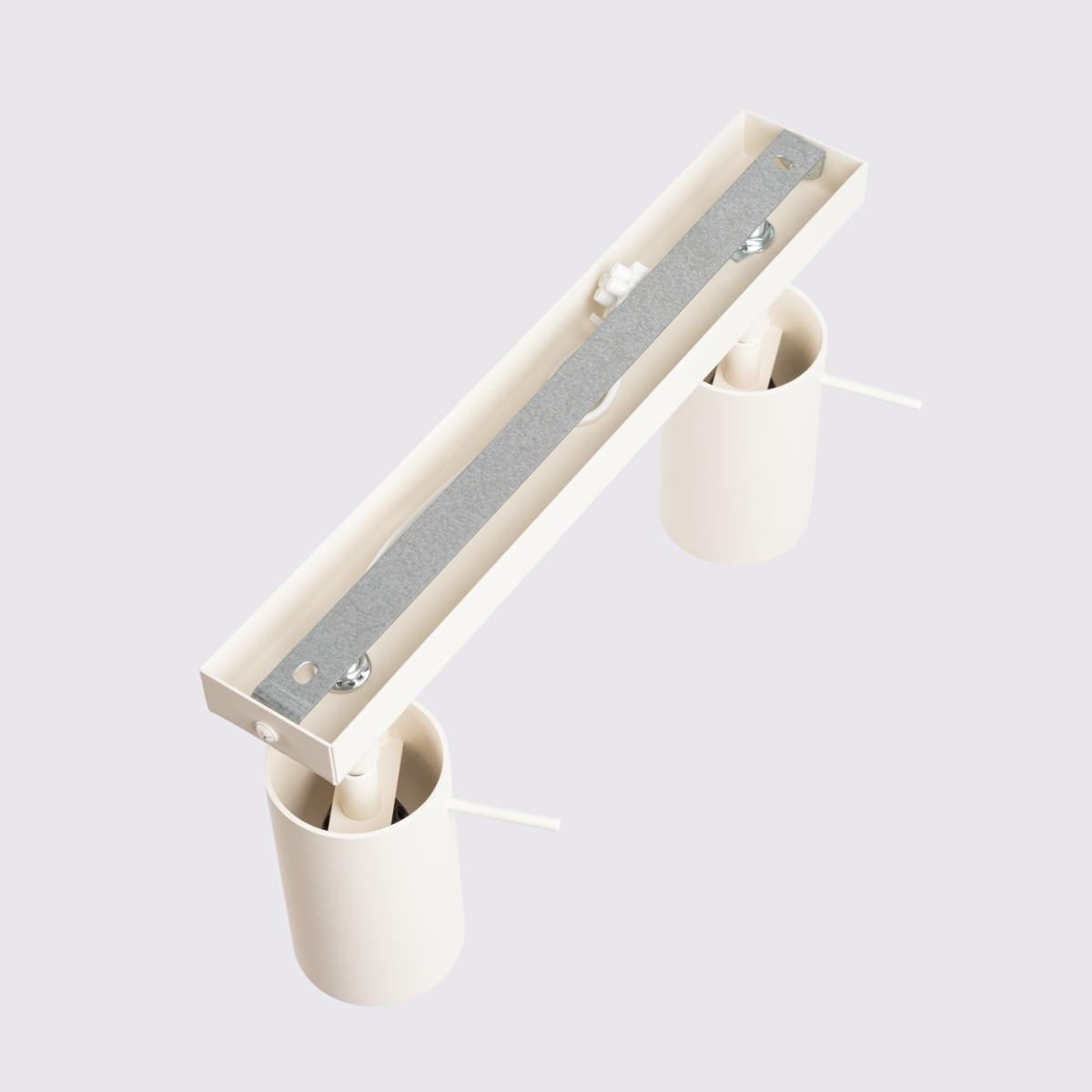Sollux Lámpara de techo RING 2 beige N/A
