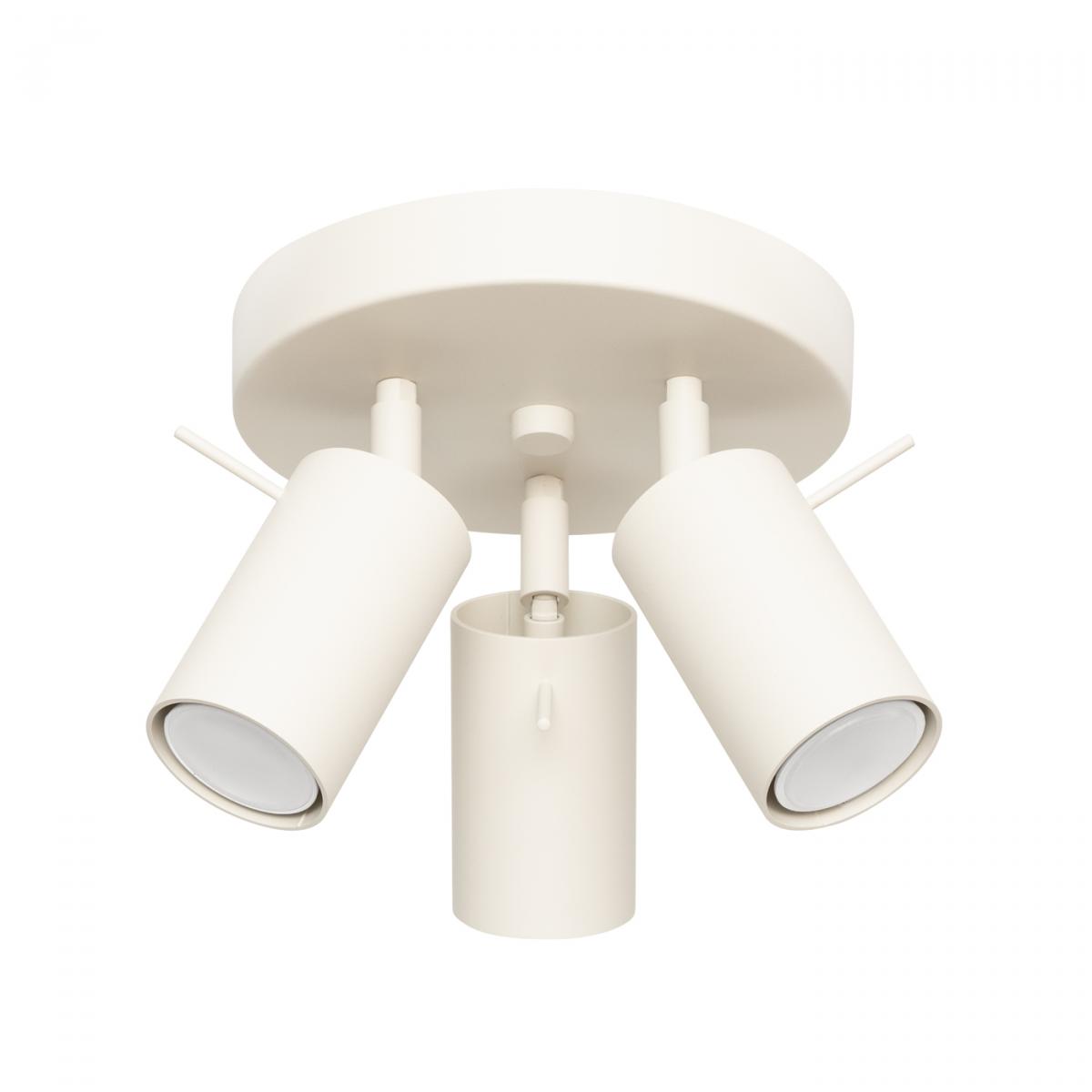 Sollux Lámpara de techo RING 3P beige N/A