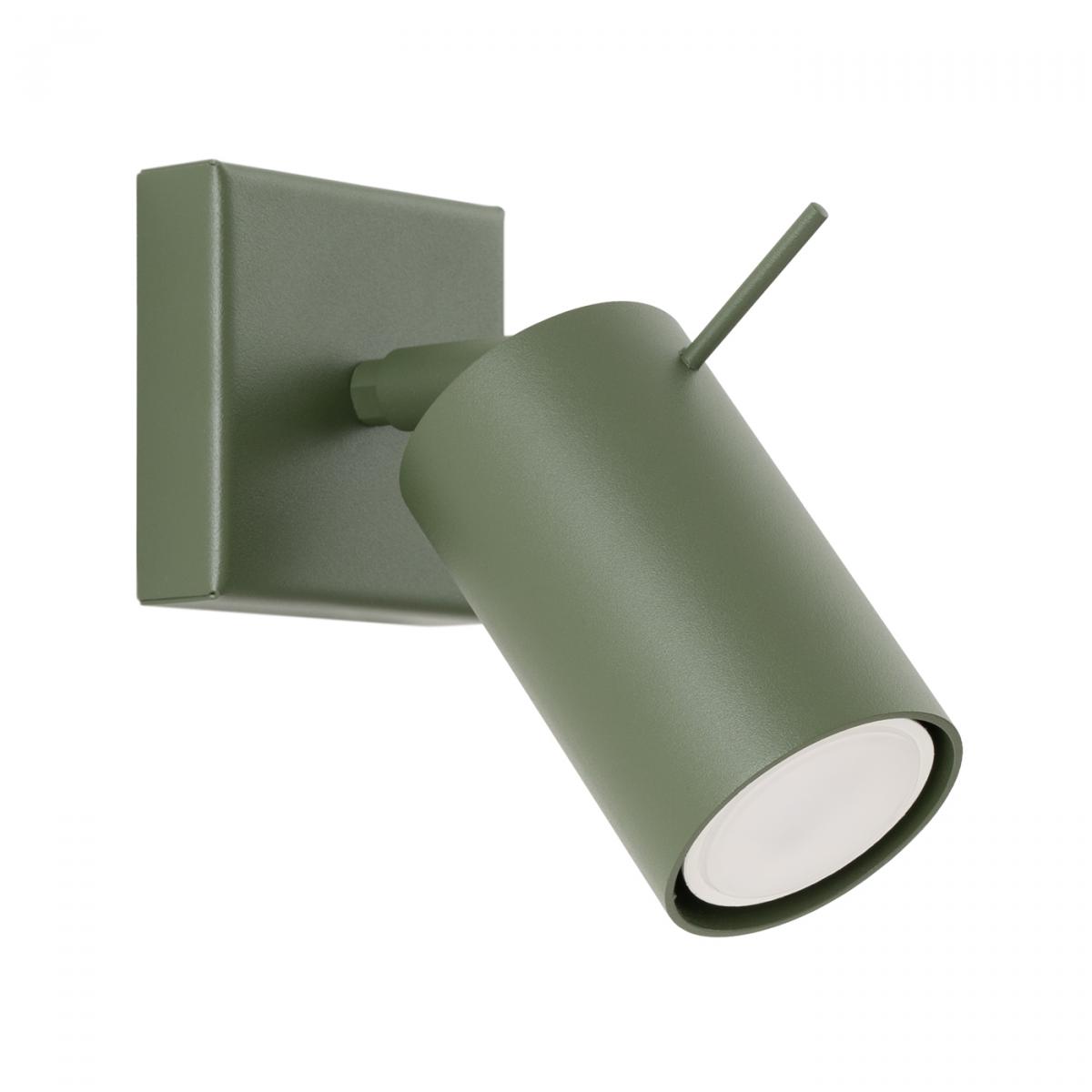 Sollux Aplique RING verde oliva N/A