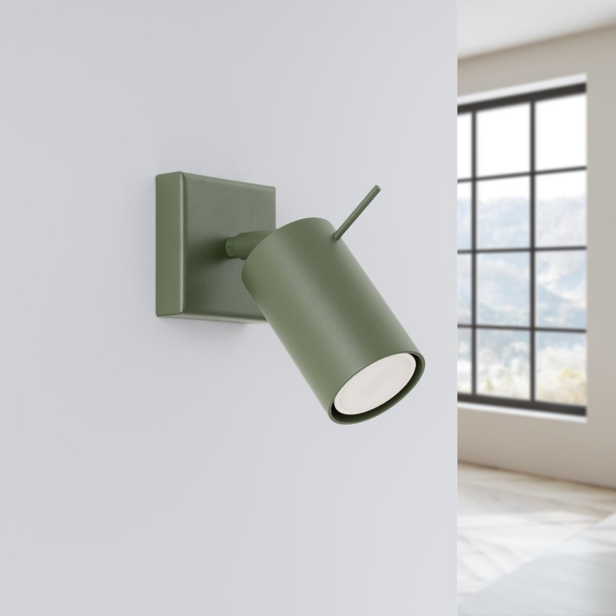 Sollux Aplique RING verde oliva N/A