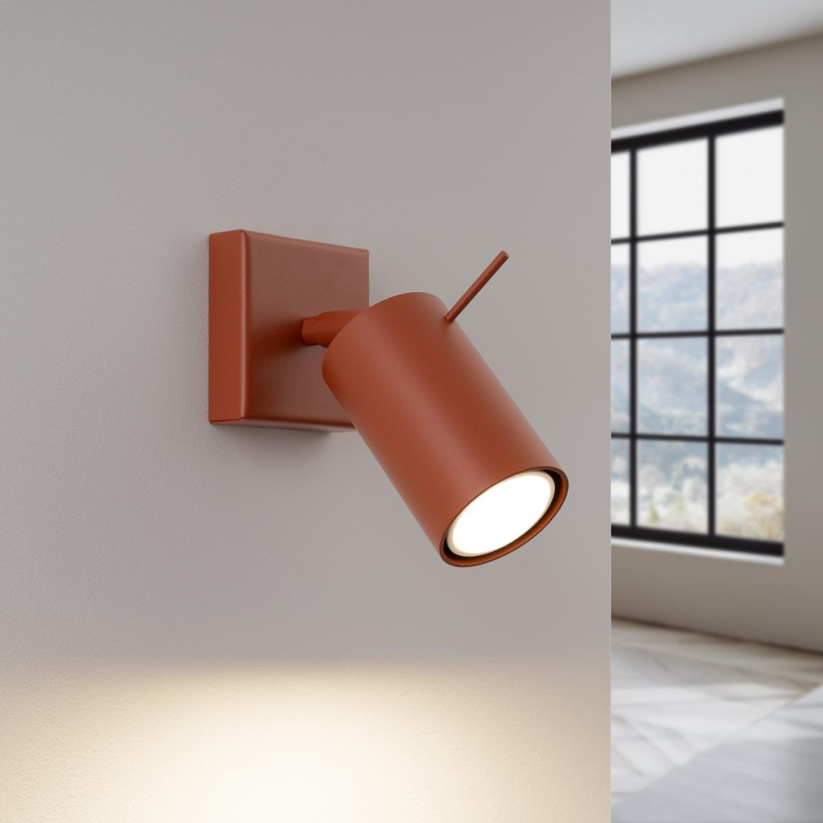 Sollux Aplique RING rojo ocre N/A