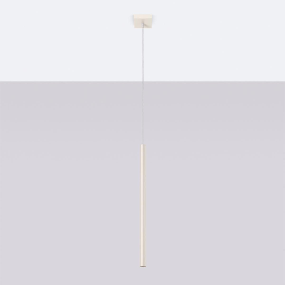 Sollux Lámpara colgante PASTELO 1 beige N/A