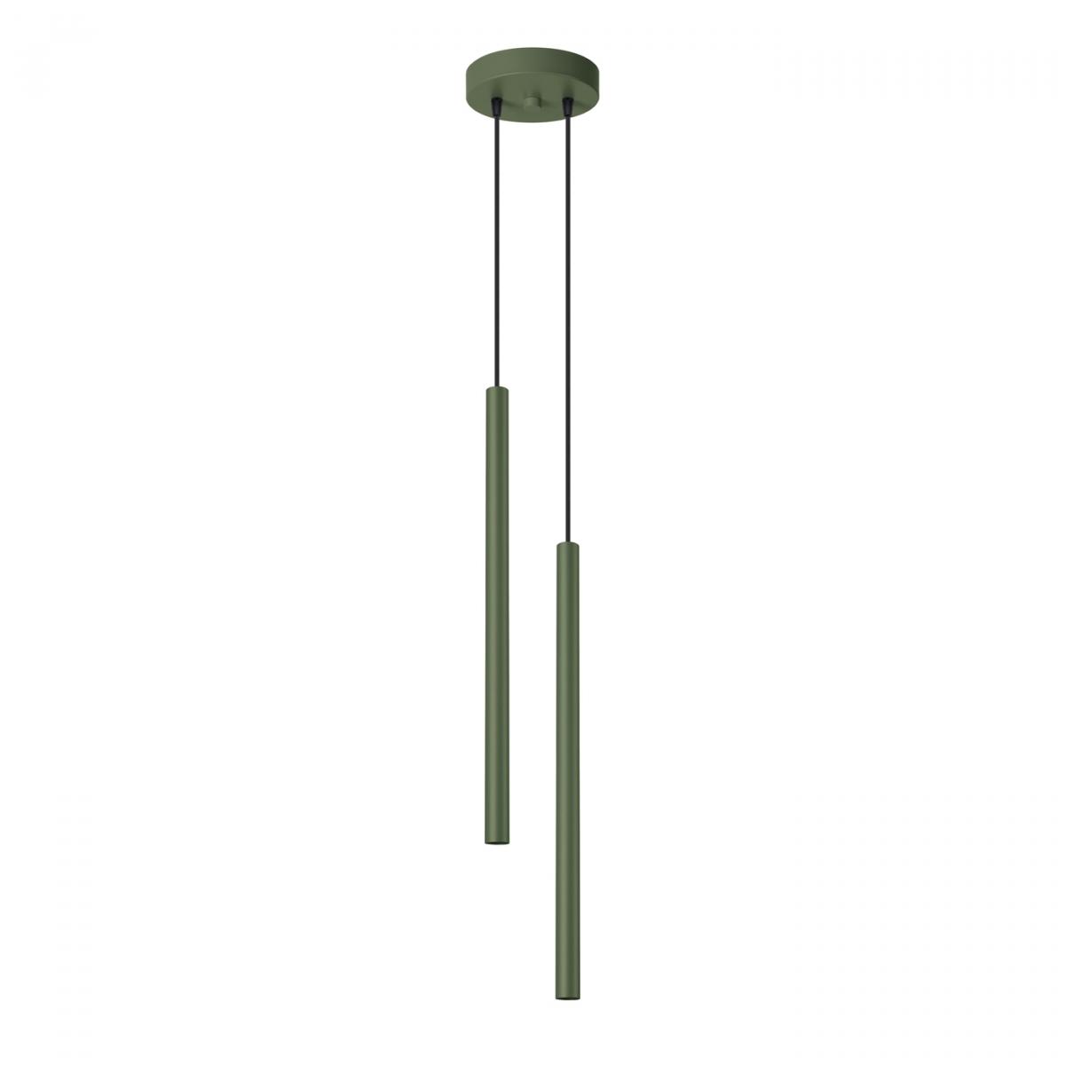 Sollux Lámpara colgante PASTELO 2 verde oliva N/A