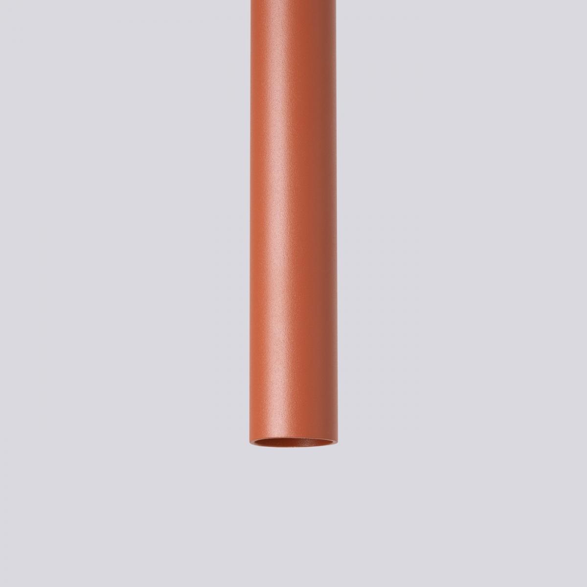 Sollux Lámpara colgante PASTELO 5P rojo ocre N/A