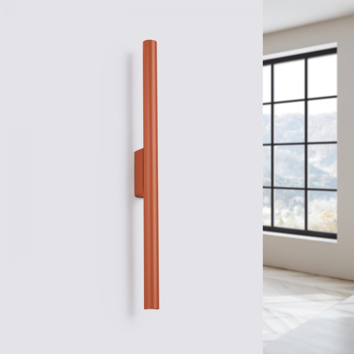 Sollux Aplique PASTELO 2 rojo ocre N/A