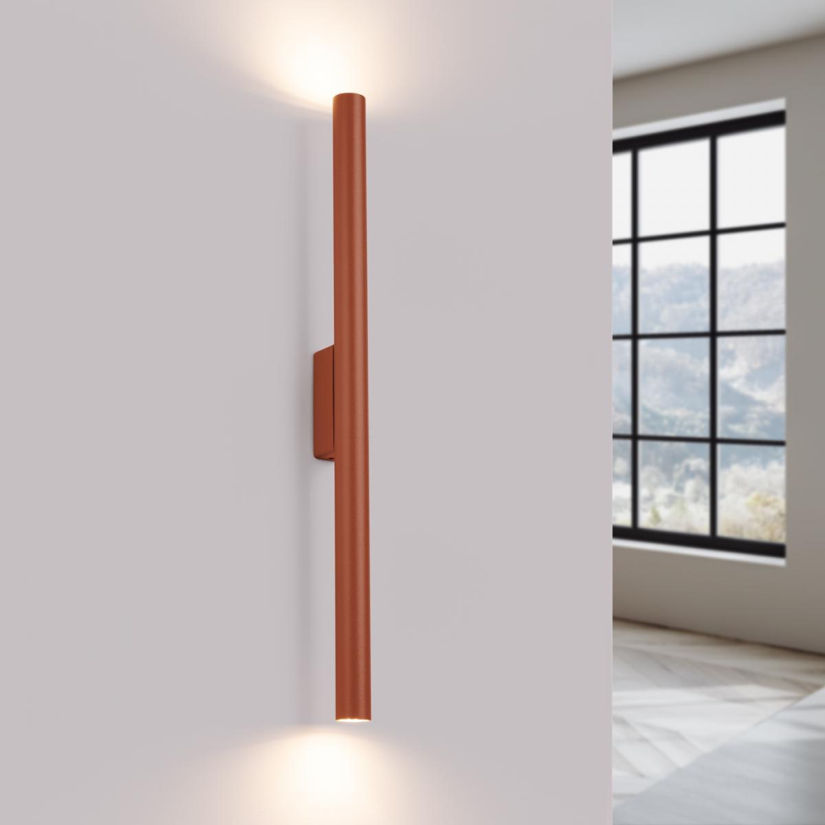 Sollux Aplique PASTELO 2 rojo ocre N/A