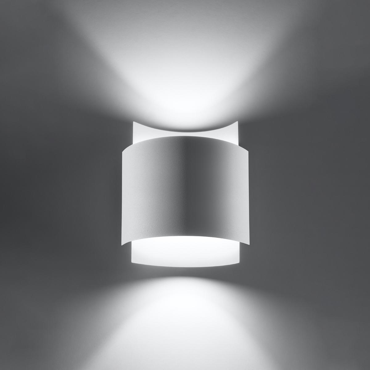 Sollux Aplique IMPACT blanco 