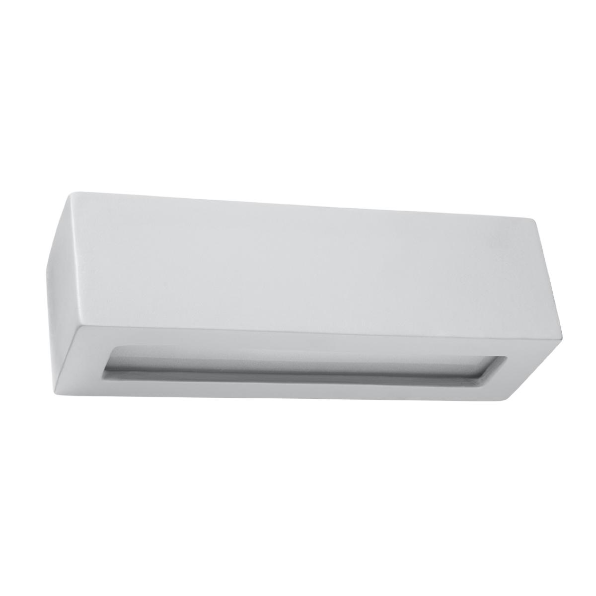 Sollux Aplique de cerámica VEGA gris 