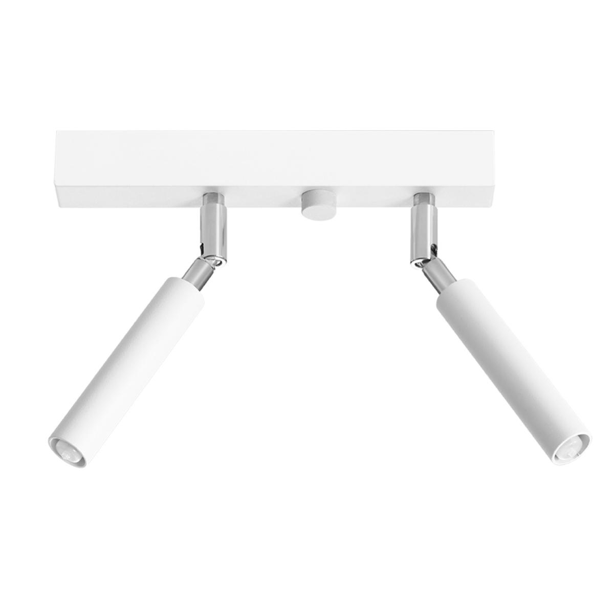 Sollux Lámpara de techo EYETECH 2 blanca 