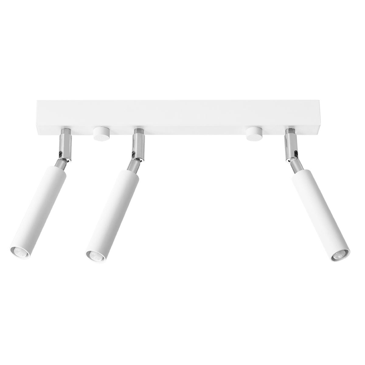 Sollux Lámpara de techo EYETECH 3 blanca 