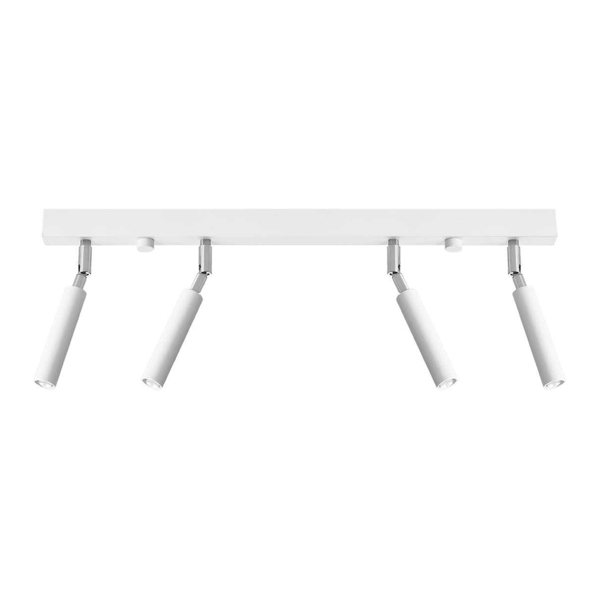 Sollux Lámpara de techo EYETECH 4 blanca 