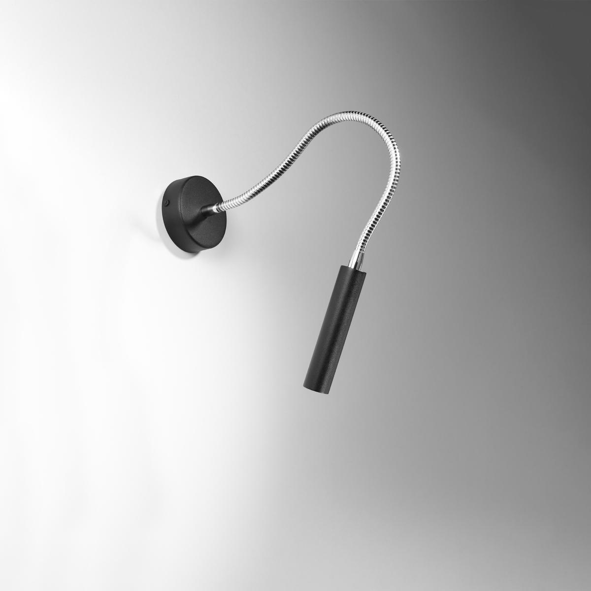 Sollux Aplique AXIL negro 