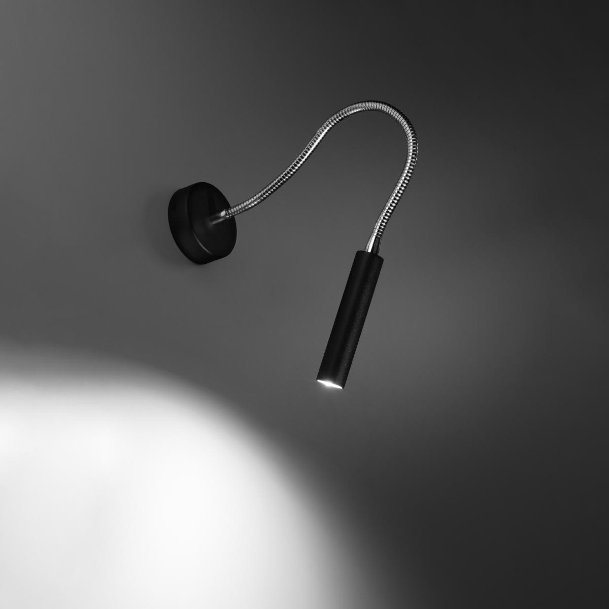 Sollux Aplique AXIL negro 