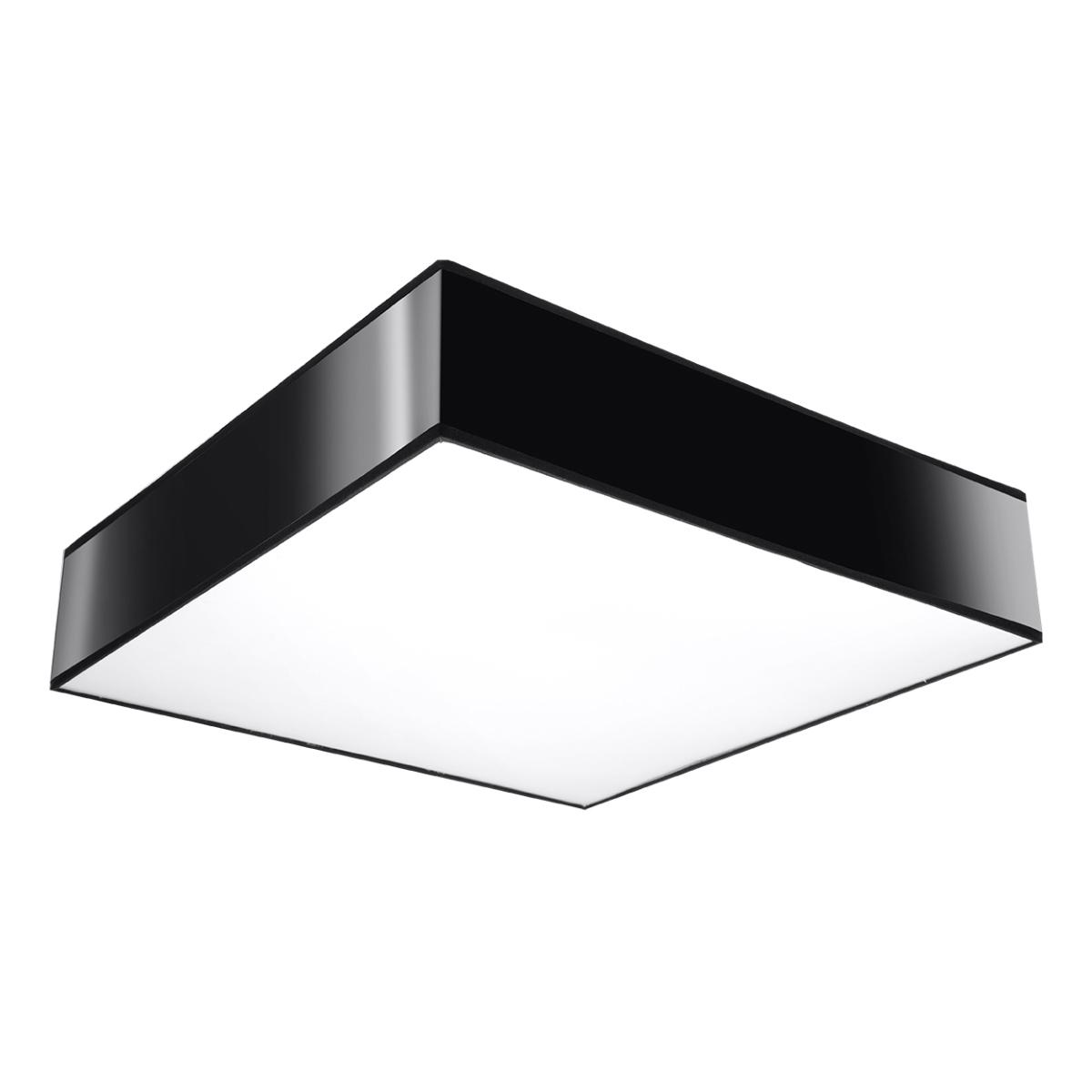 Sollux Lámpara de techo HORUS 55 negra 