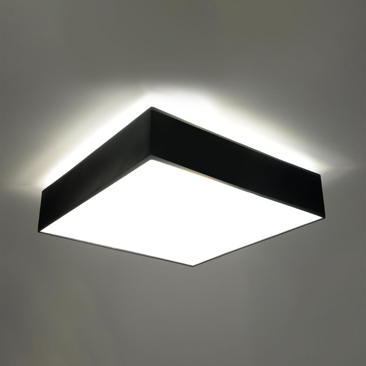 Sollux Lámpara de techo HORUS 55 negra 