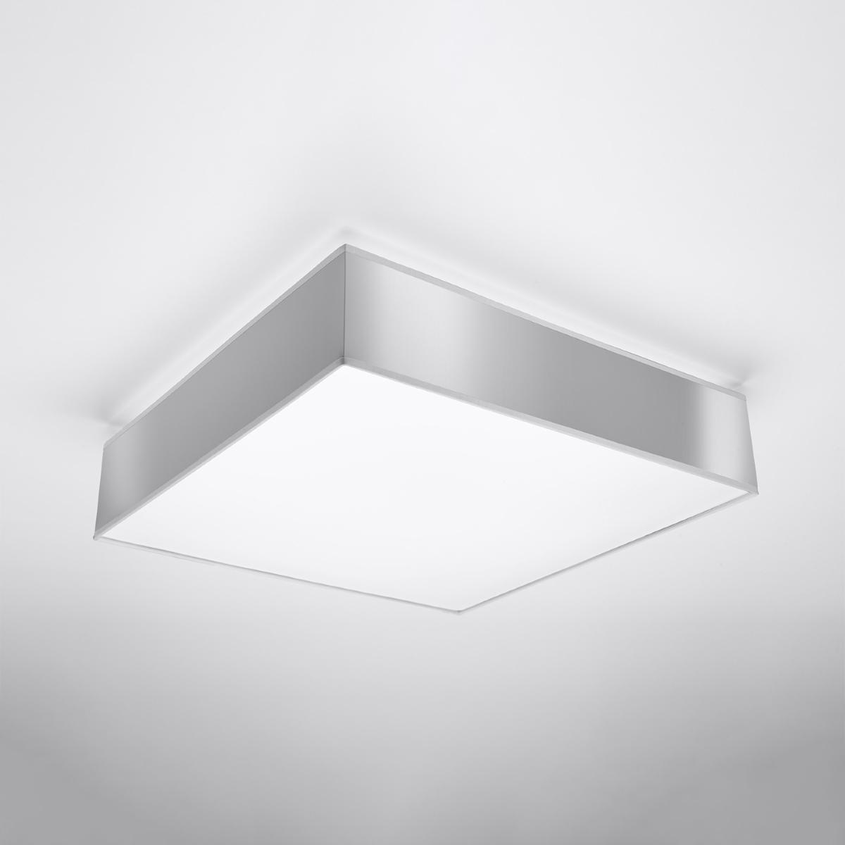 Sollux Lámpara de techo HORUS 55 gris 