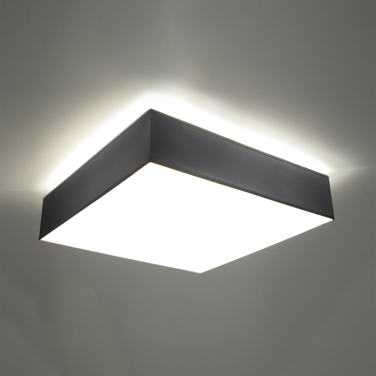 Sollux Lámpara de techo HORUS 55 gris 