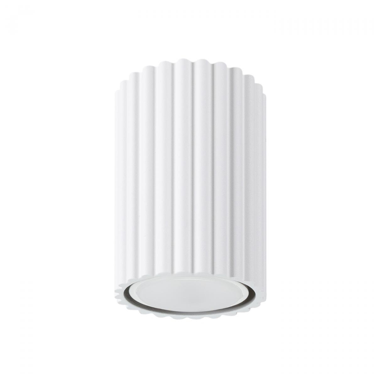 Sollux Lámpara de techo KARBON 10 blanca N/A