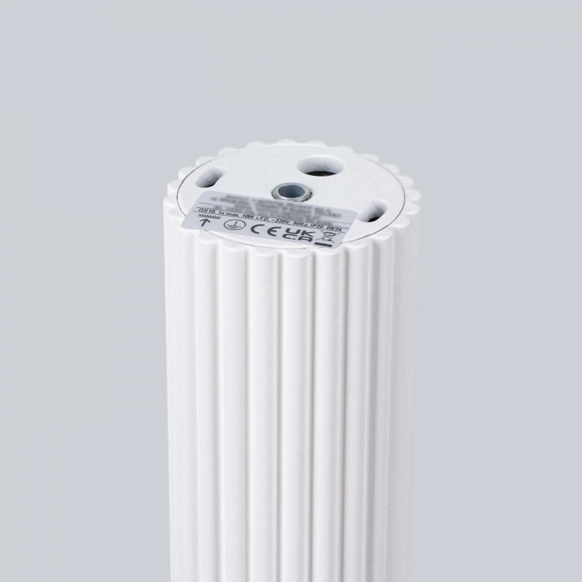 Sollux Lámpara de techo KARBON 40 blanca N/A