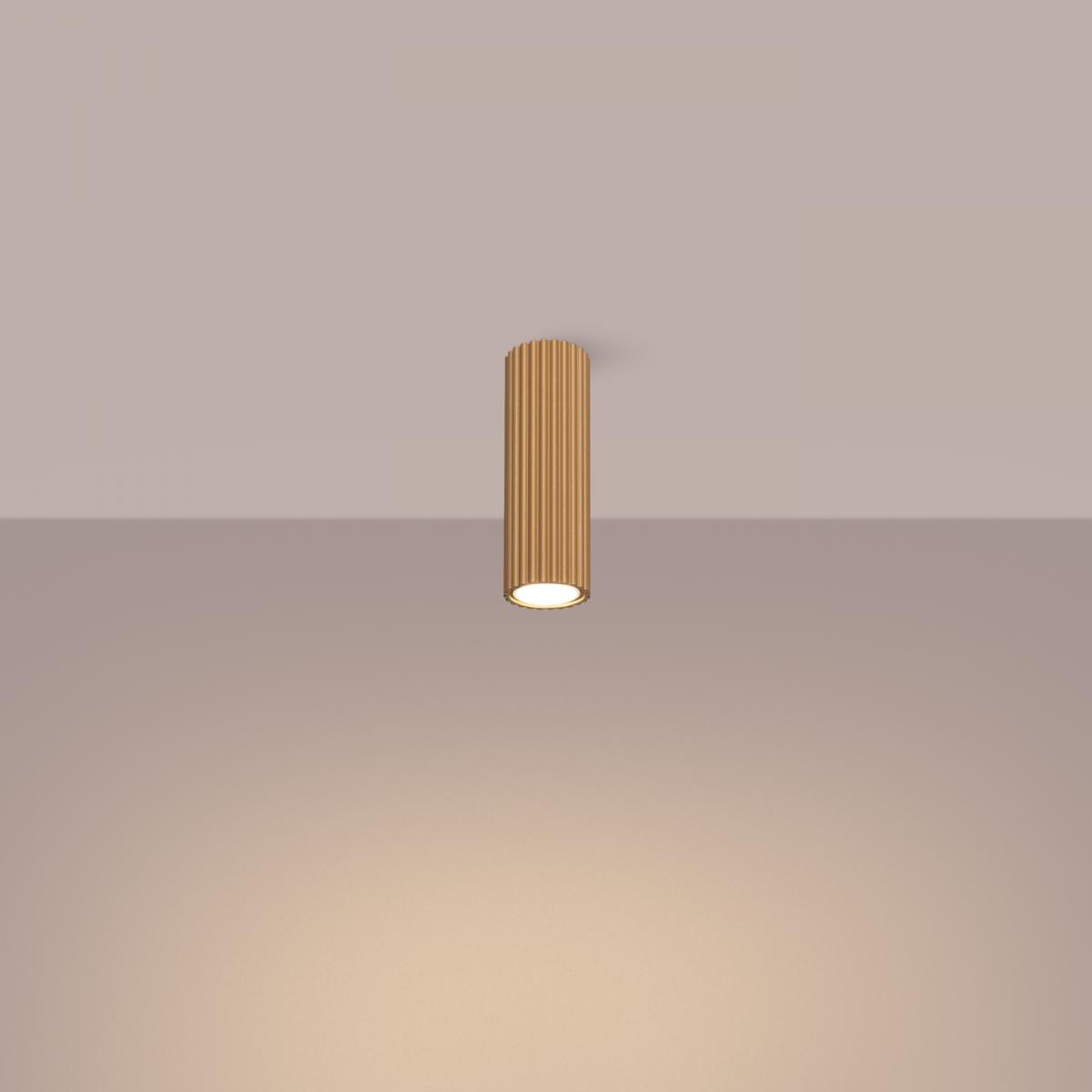 Sollux Lámpara de techo KARBON 20 oro N/A