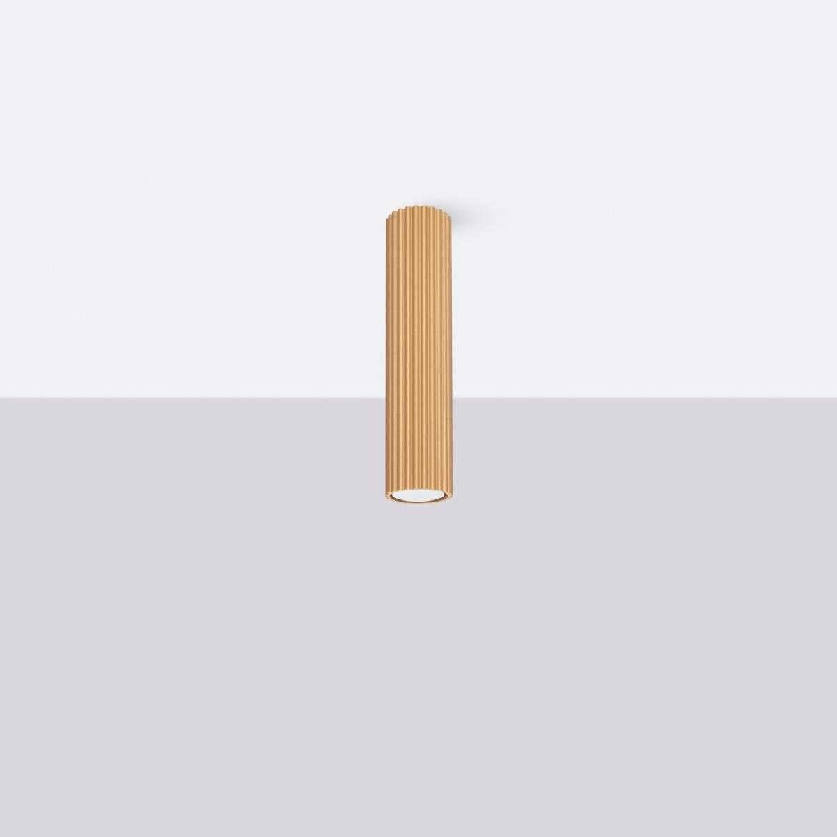 Sollux Lámpara de techo KARBON 30 oro N/A