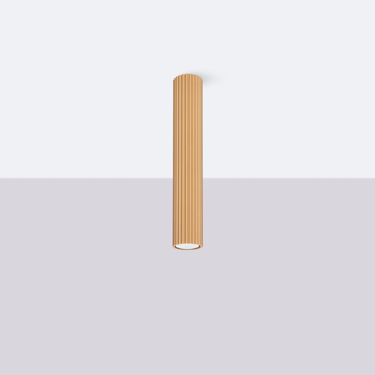 Sollux Lámpara de techo KARBON 40 oro N/A