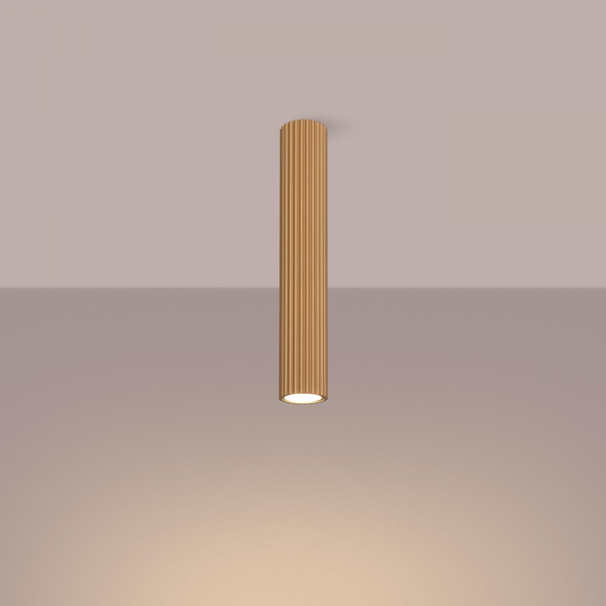 Sollux Lámpara de techo KARBON 40 oro N/A