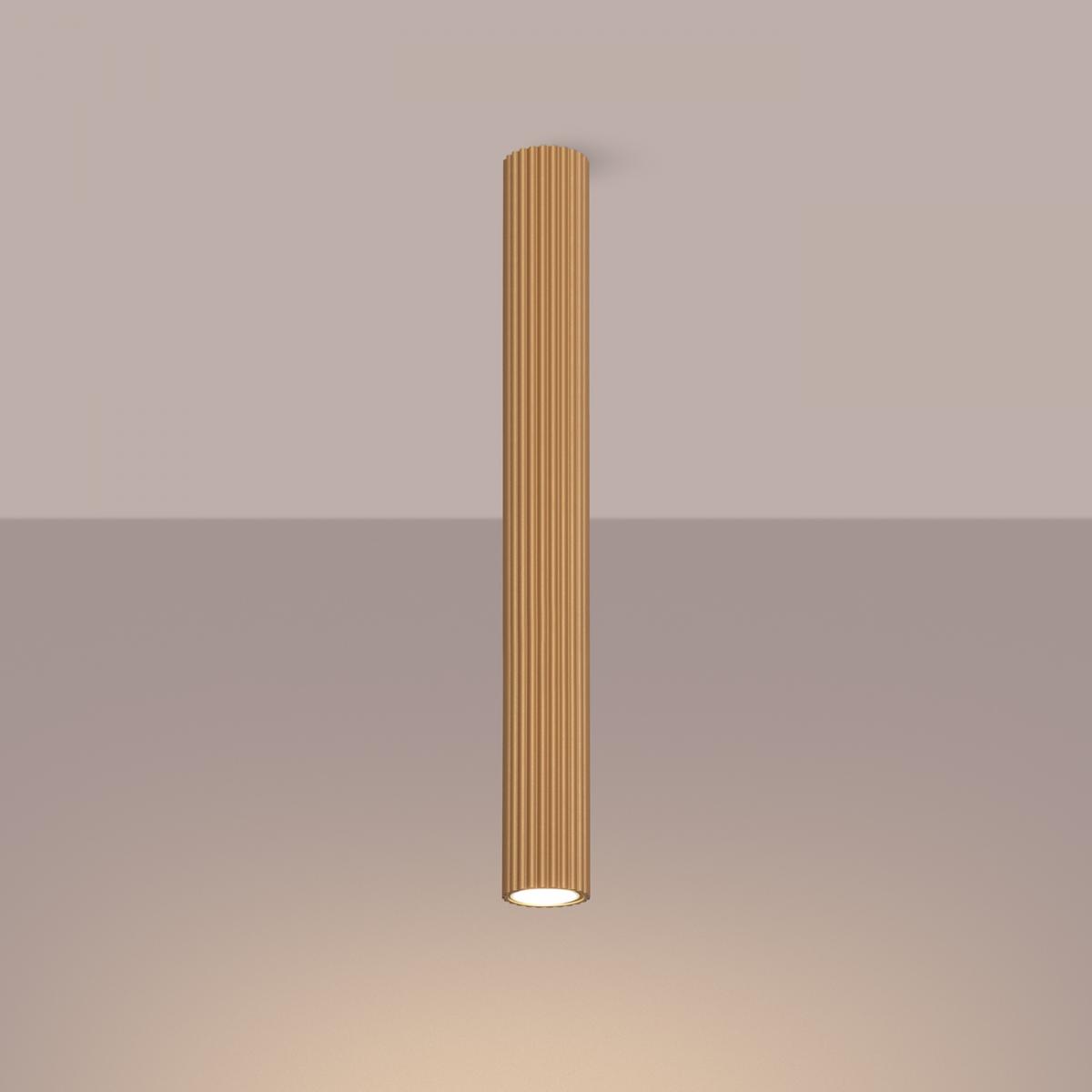 Sollux Lámpara de techo KARBON 60 oro N/A