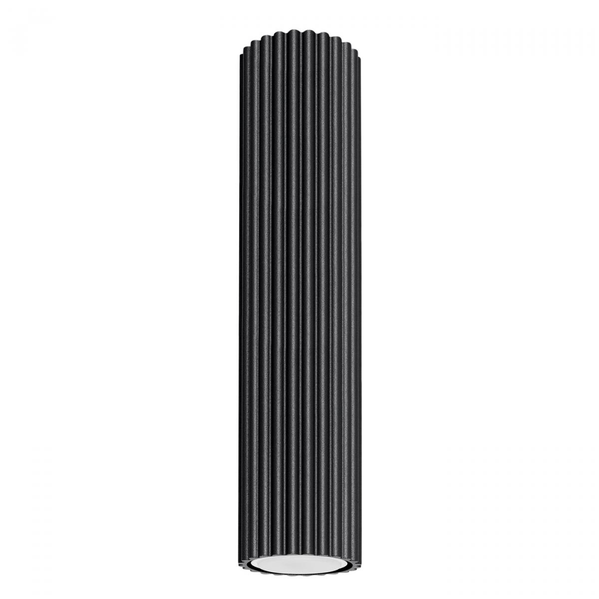 Sollux Lámpara de techo KARBON 30 negra N/A