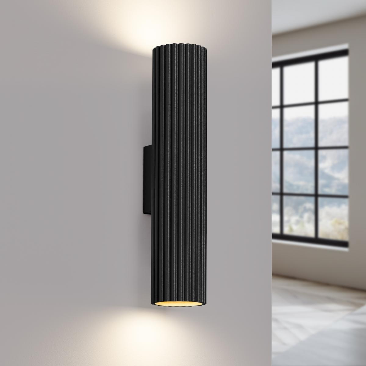 Sollux Aplique KARBON 30 negro N/A
