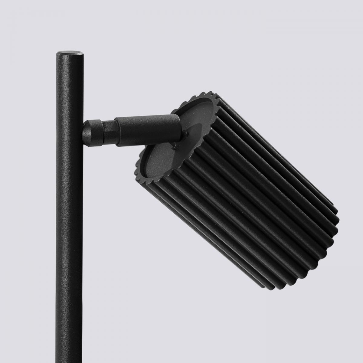 Sollux Lámpara de mesa KARBON negra N/A