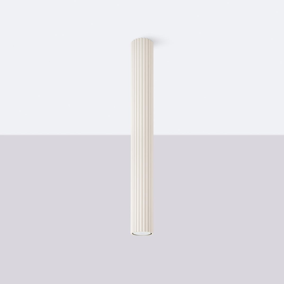 Sollux Lámpara de techo KARBON 60 beige N/A