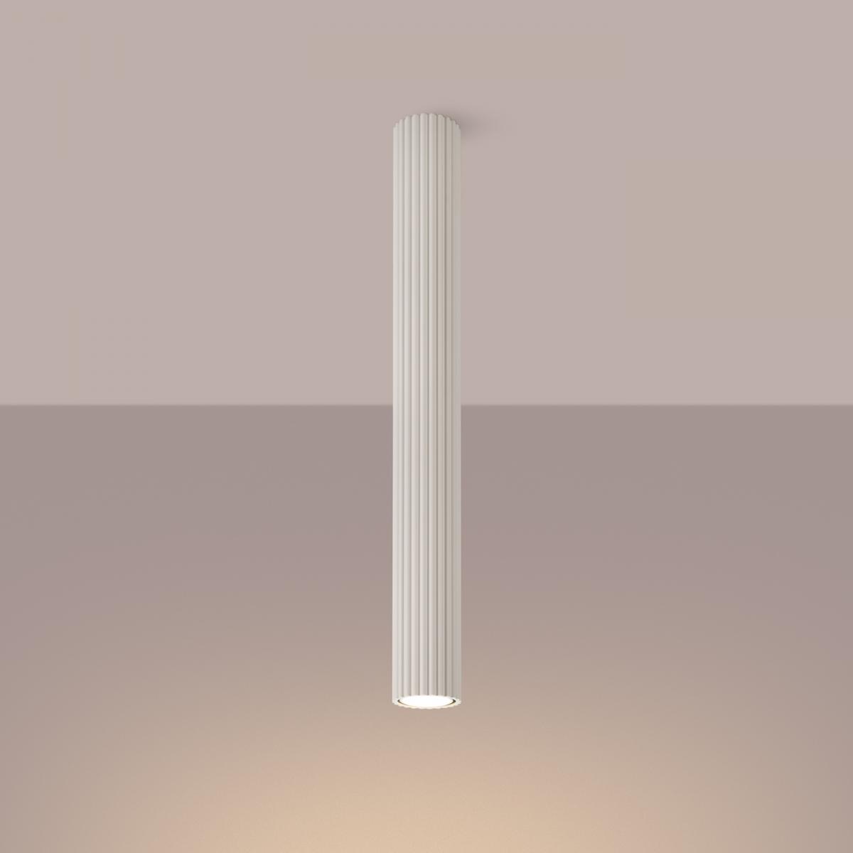 Sollux Lámpara de techo KARBON 60 beige N/A