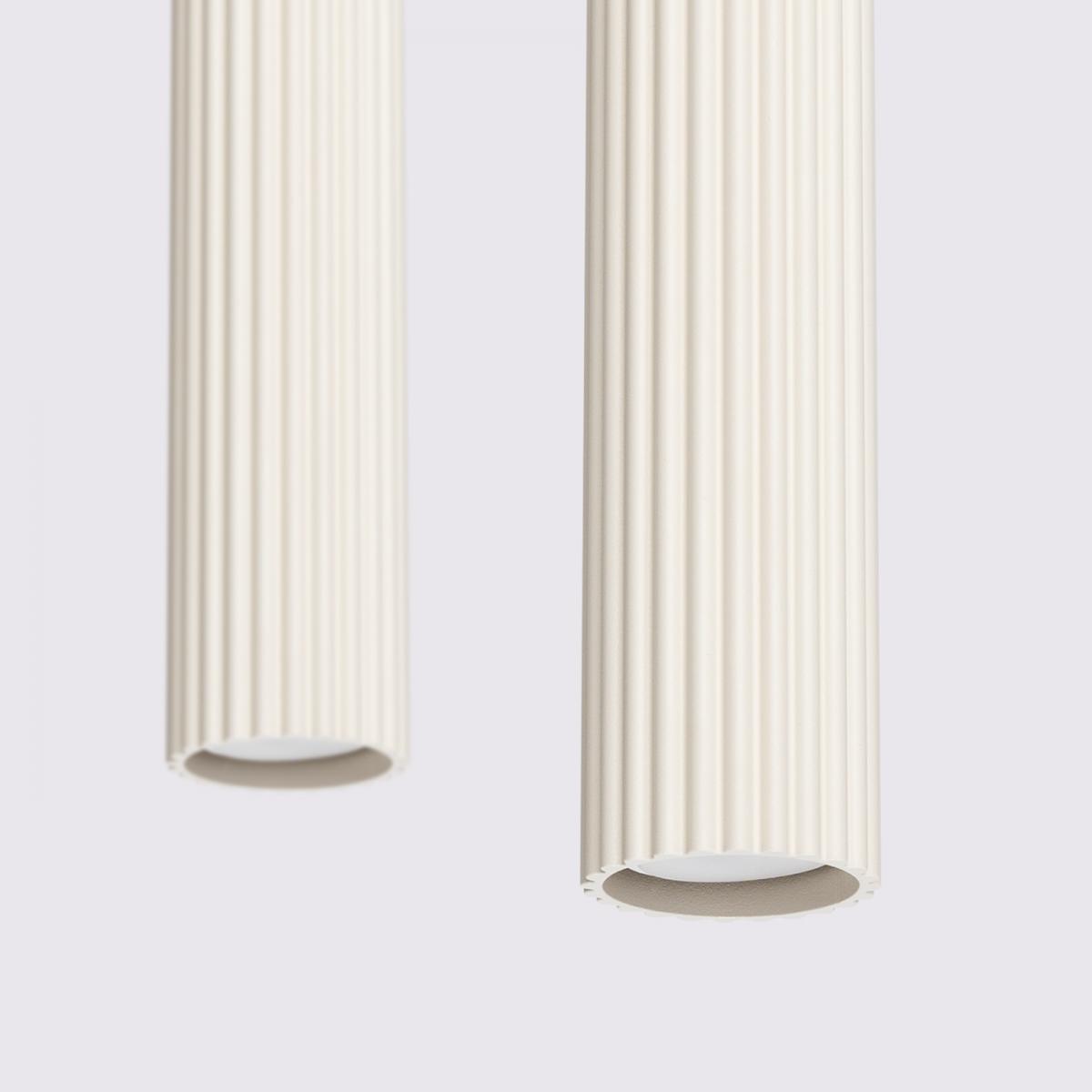 Sollux Lámpara colgante KARBON 2 beige N/A