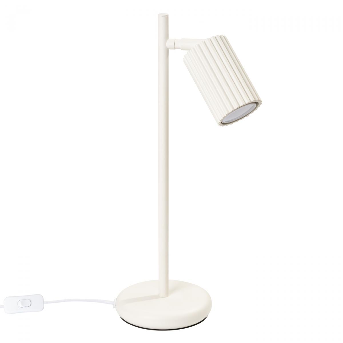 Sollux Lámpara de mesa KARBON beige N/A