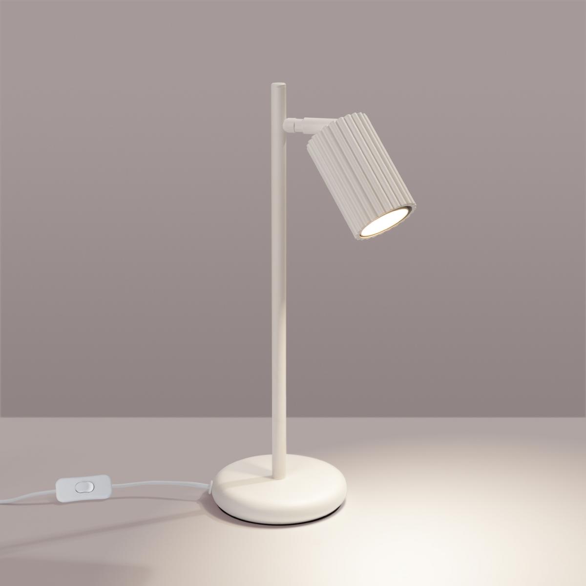 Sollux Lámpara de mesa KARBON beige N/A