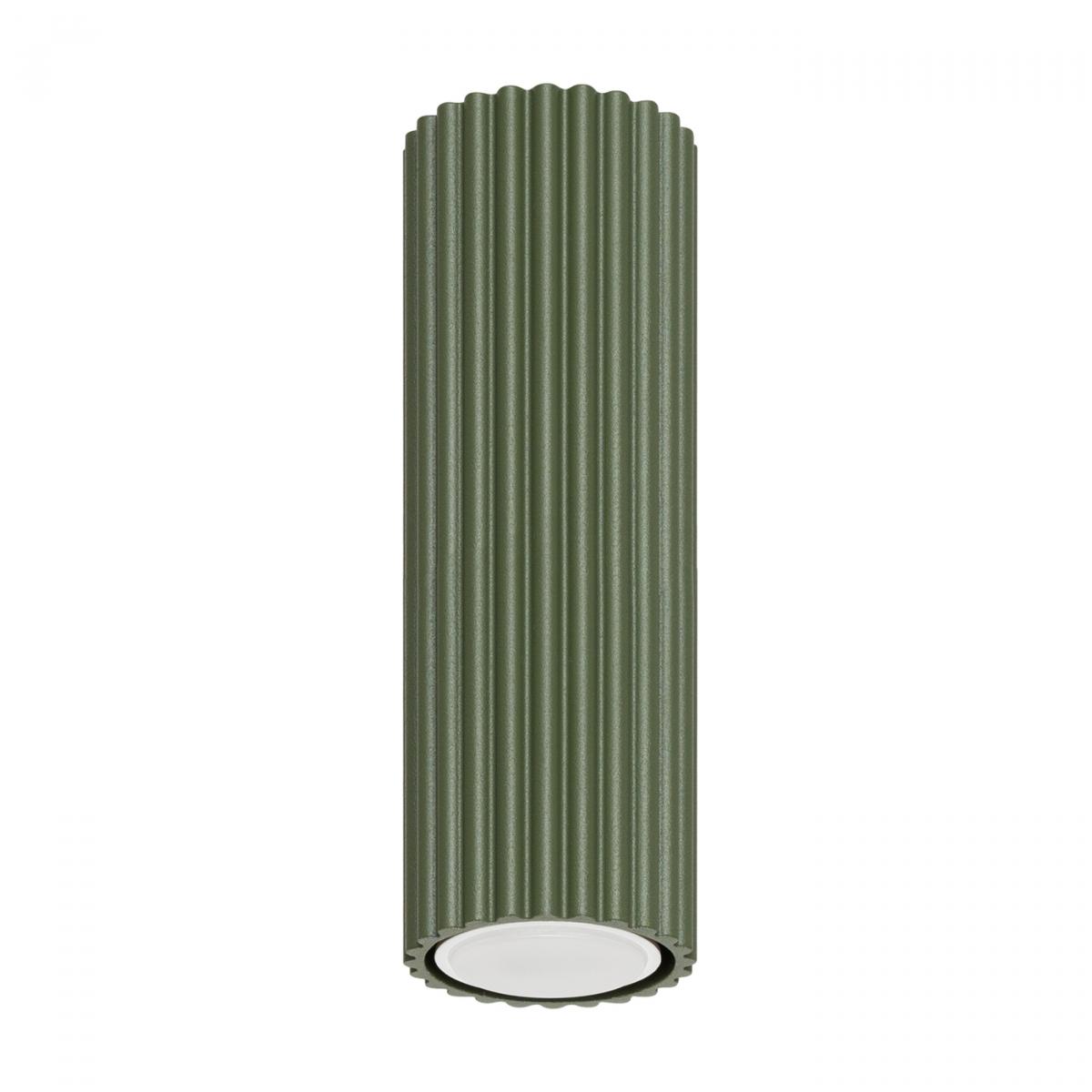Sollux Lámpara de techo KARBON 20 verde oliva N/A