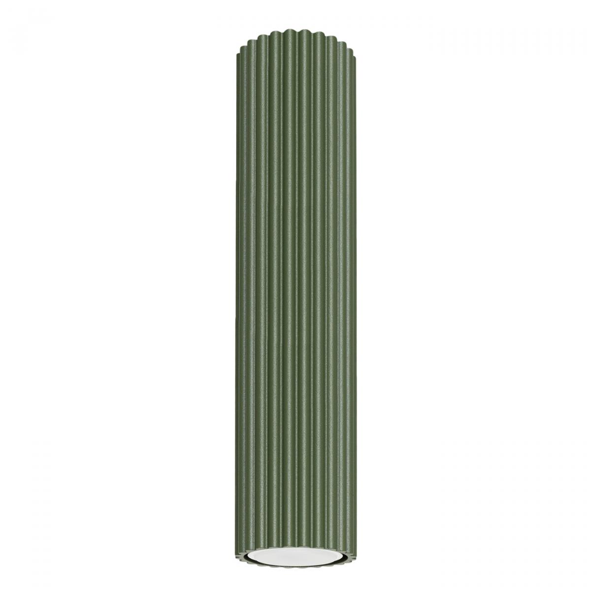 Sollux Lámpara de techo KARBON 30 verde oliva N/A