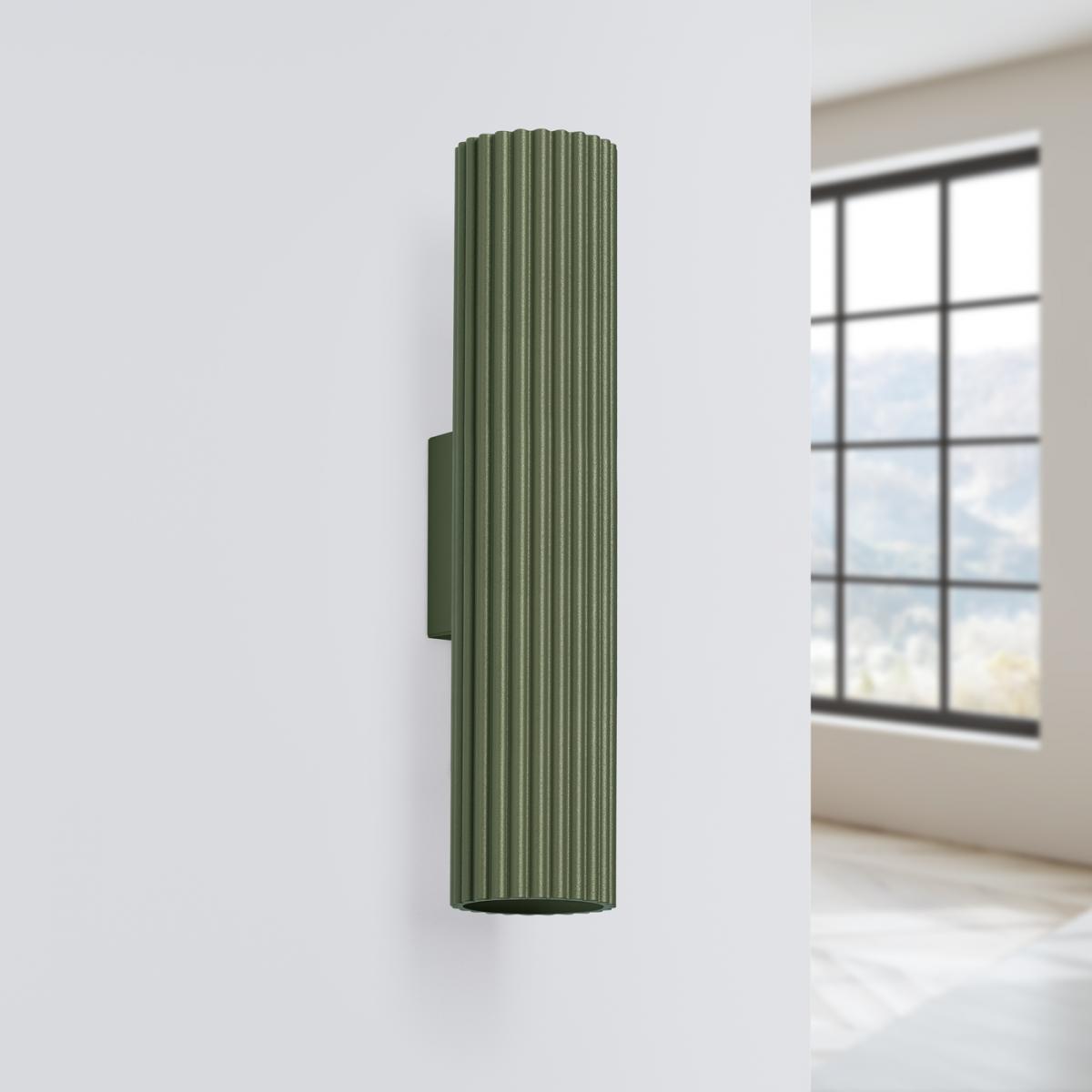 Sollux Aplique KARBON 30 verde oliva N/A