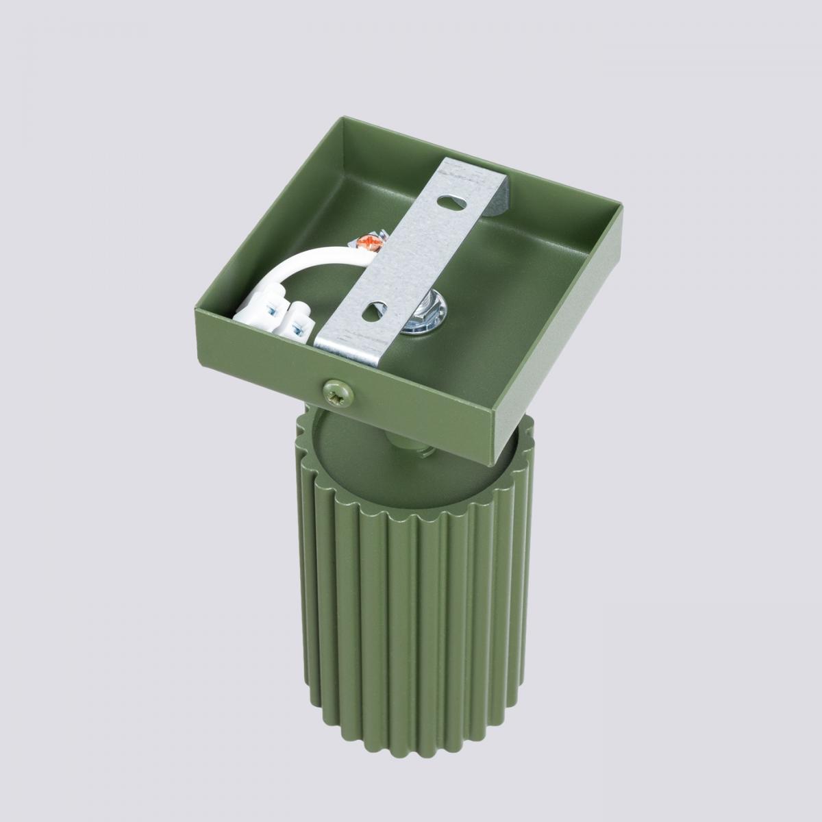 Sollux Aplique KARBON verde oliva N/A