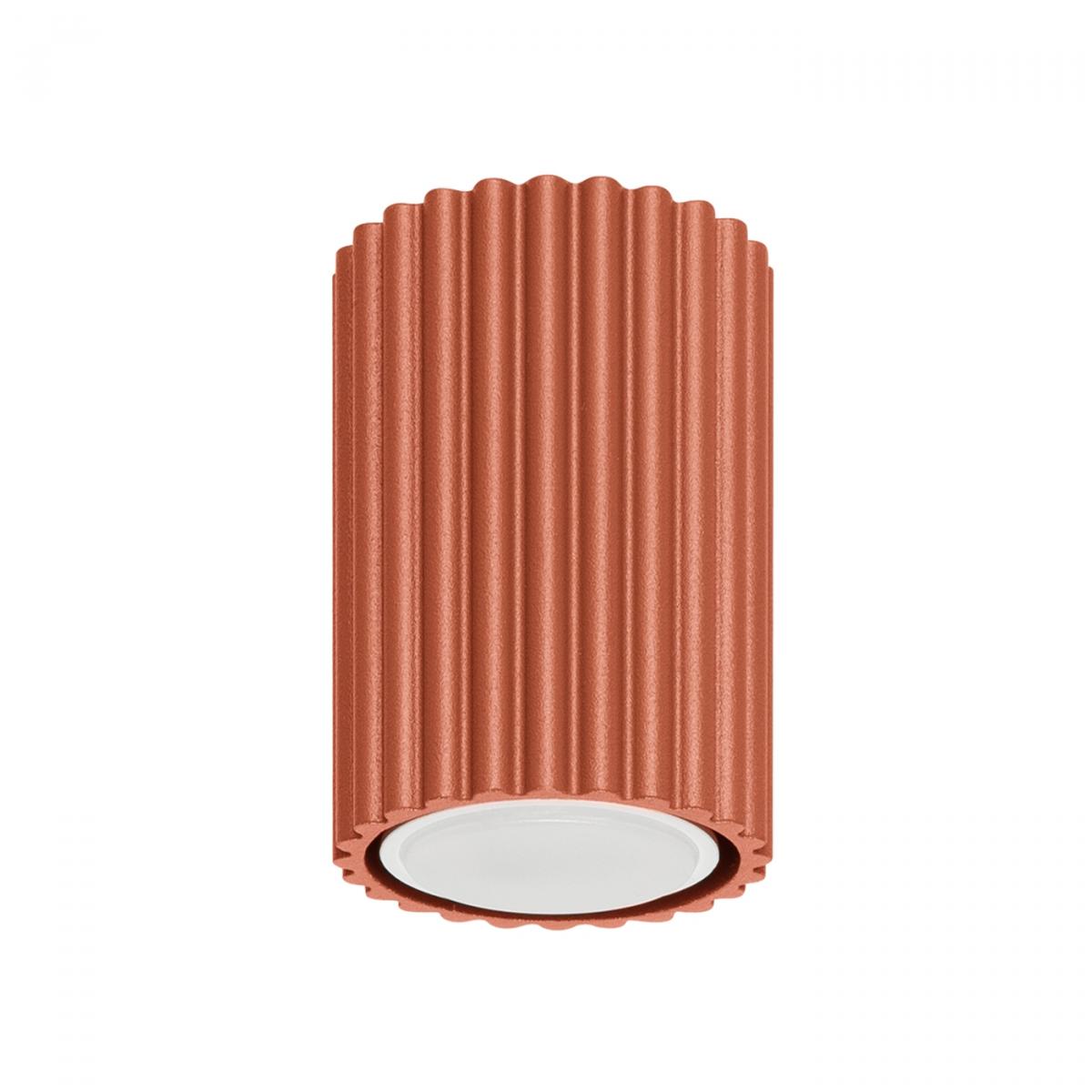 Sollux Lámpara de techo KARBON 10 rojo ocre N/A