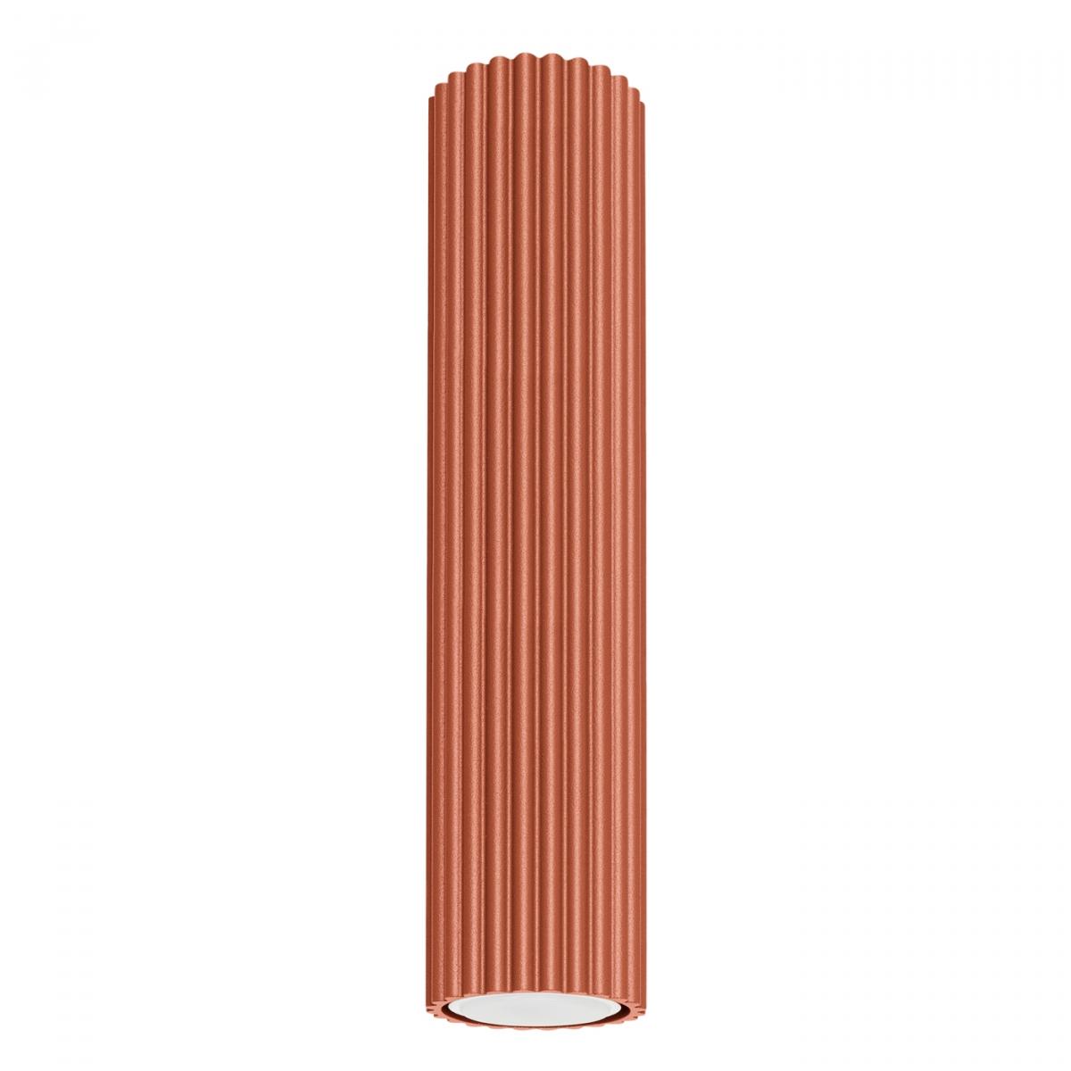 Sollux Lámpara de techo KARBON 30 rojo ocre N/A