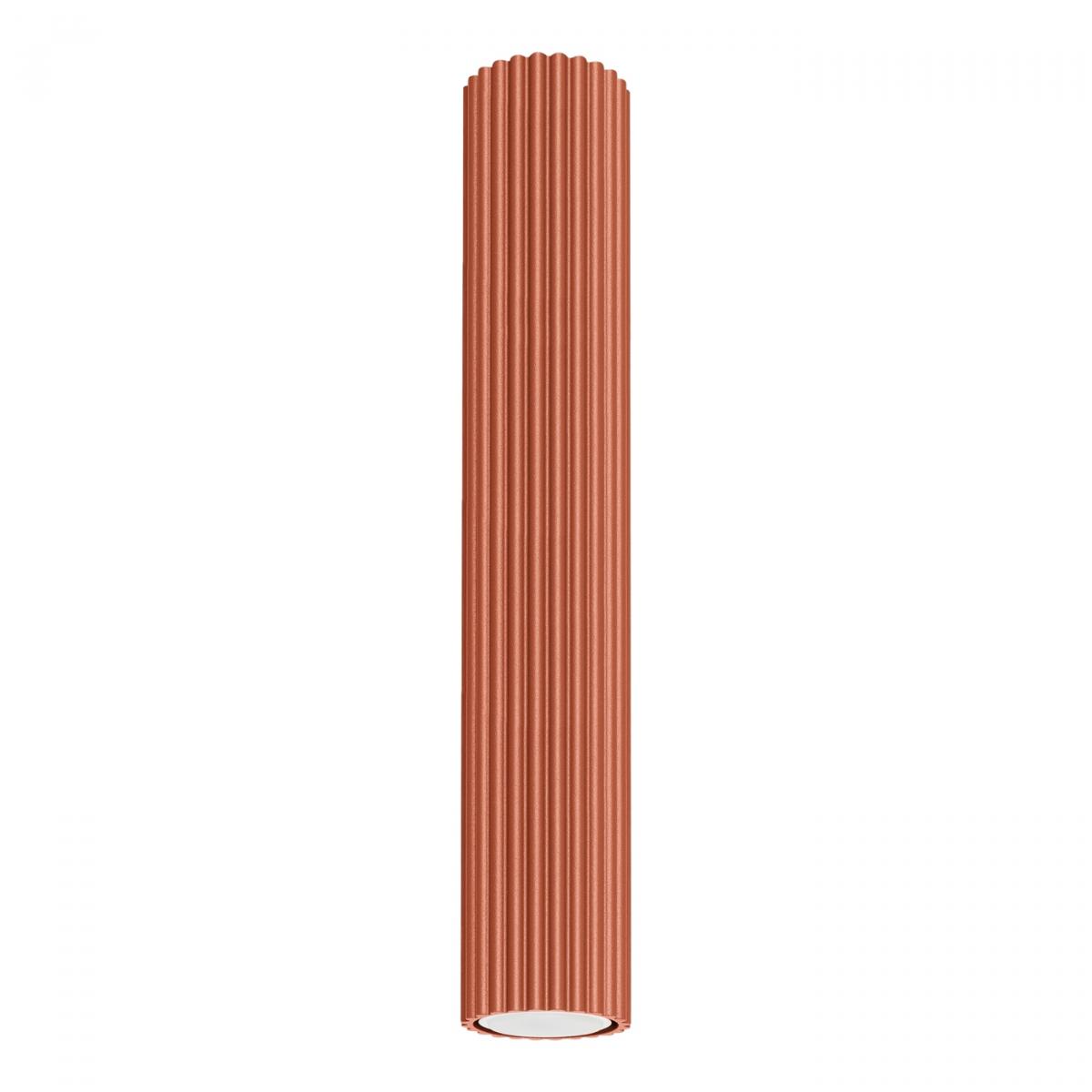 Sollux Lámpara de techo KARBON 40 rojo ocre N/A