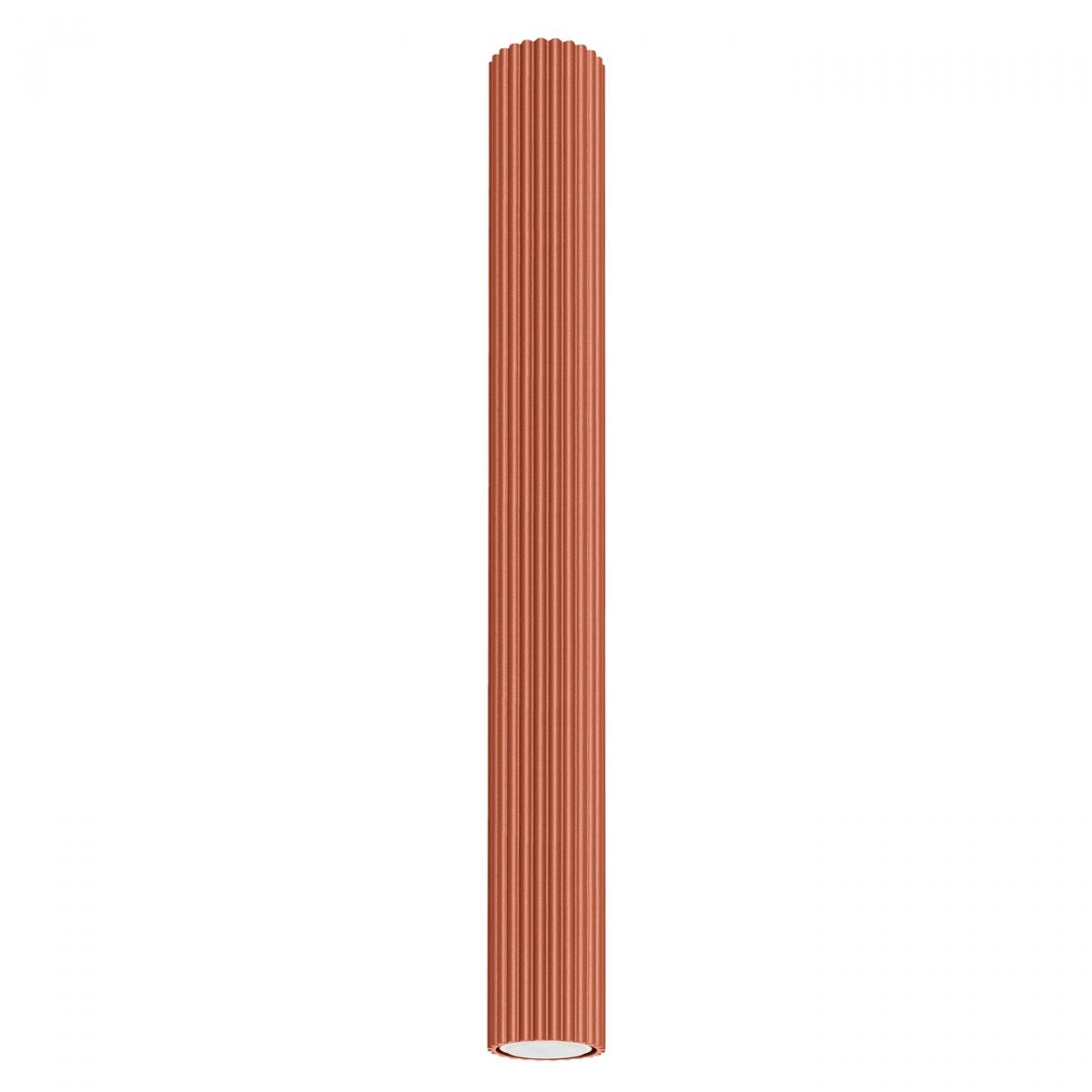 Sollux Lámpara de techo KARBON 60 rojo ocre N/A