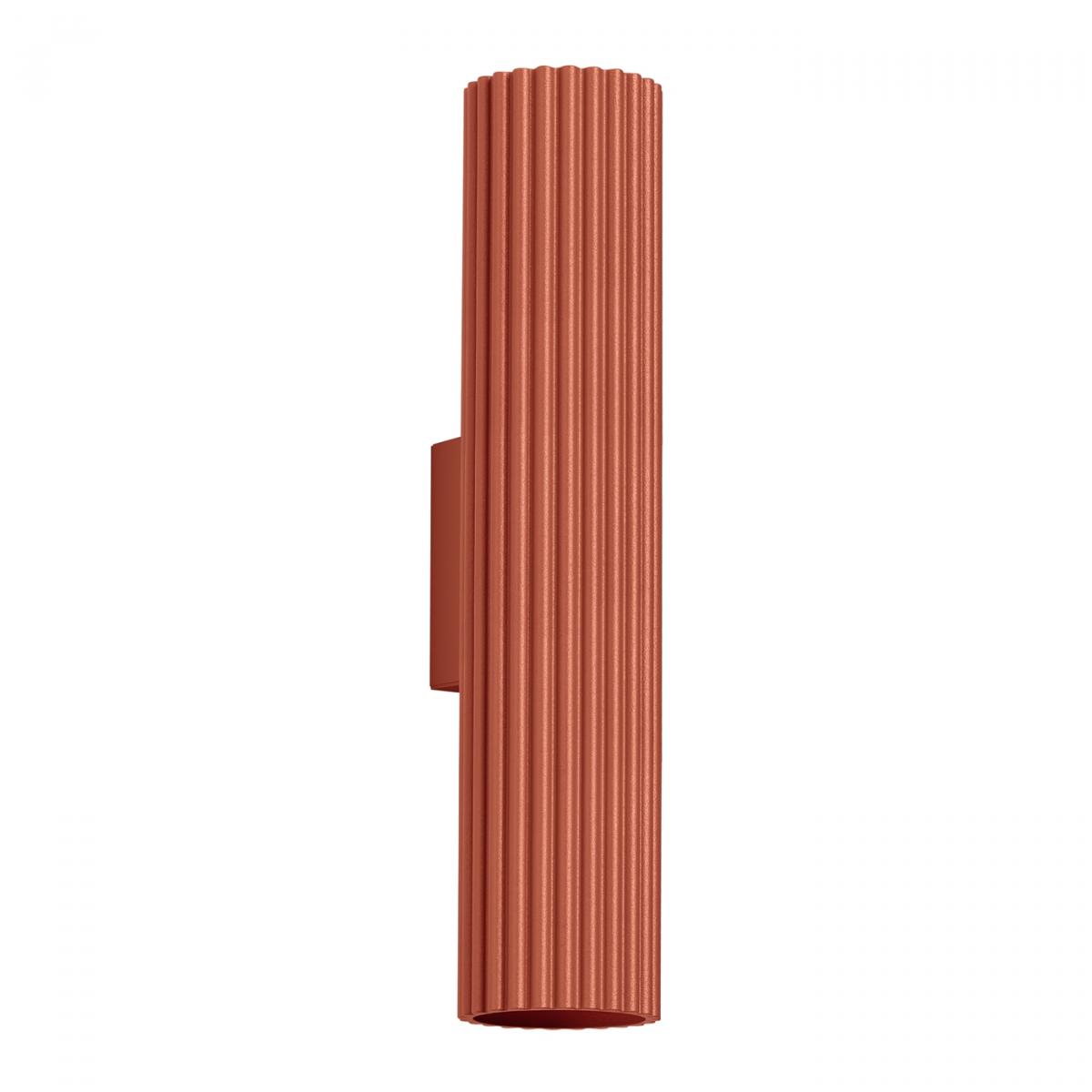 Sollux Aplique KARBON 30 rojo ocre N/A