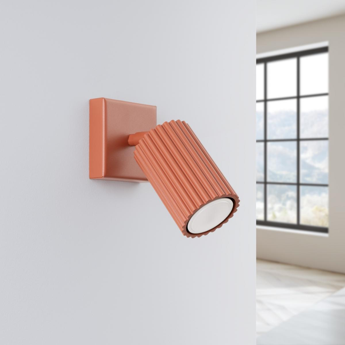 Sollux Aplique KARBON rojo ocre N/A