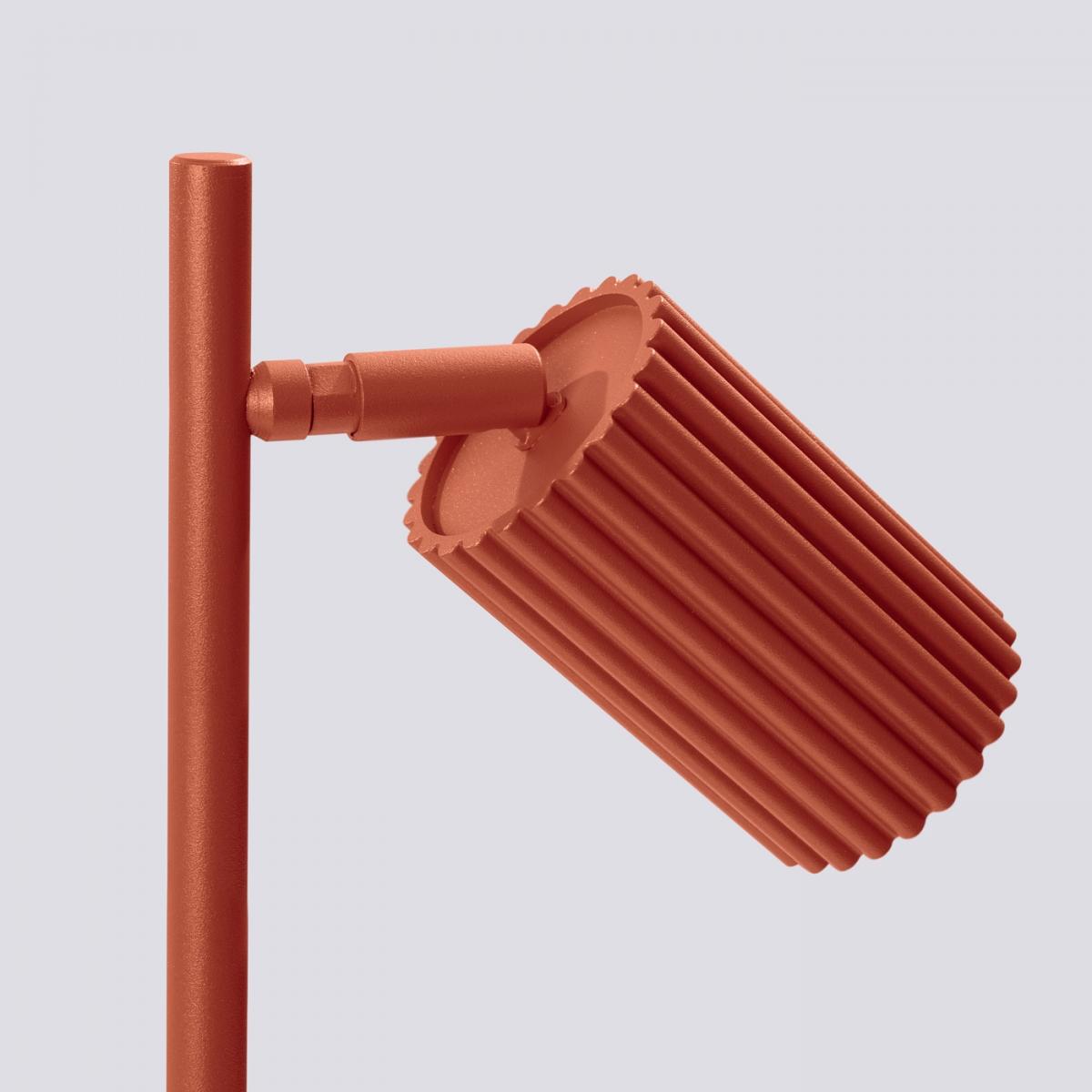 Sollux Lámpara de mesa KARBON rojo ocre N/A
